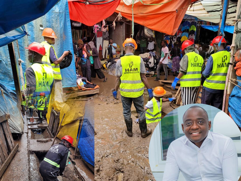 Kampala City Investor Dr. Hamis Kiggundu and KCCA Join Forces to Tackle Kampala's  flooding Crisis