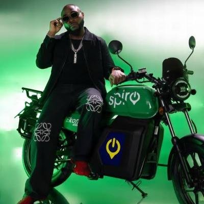 DAVIDO MEETS ELECTRIC MOBILITY: SPIRO UNVEILS THE DAVIDO BIKE AND M1 V3 INUGANDA