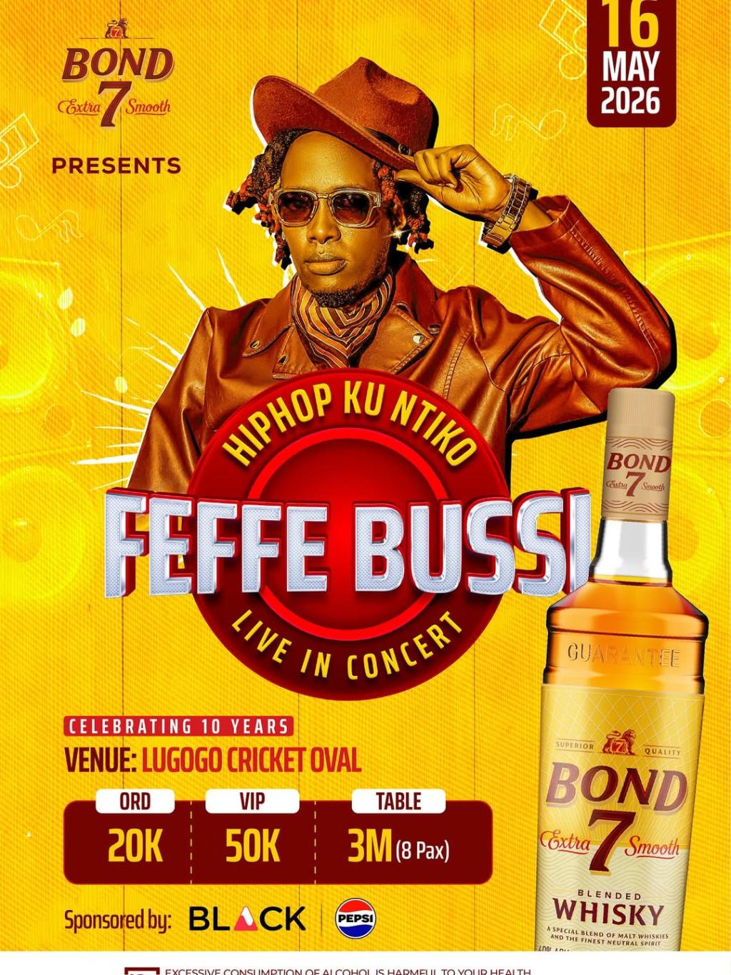 BOND 7 JOINS FORCES WITH FEFE BUSI FOR THE HIGHLY ANTICIPATED HIPHOP KU NTIKKO CONCERT