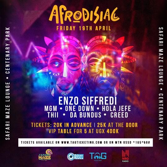 Afrodisiac Dance Party Set to Ignite City's Nightlife Once Again!